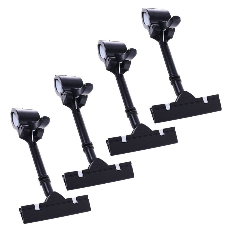 LGEGE 4pcs POP Adjustable Plastic Merchandise Sign Clip Sign Holder - Image 2